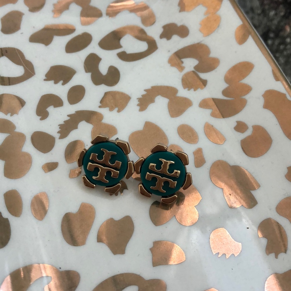 Tory Burch Logo earrings